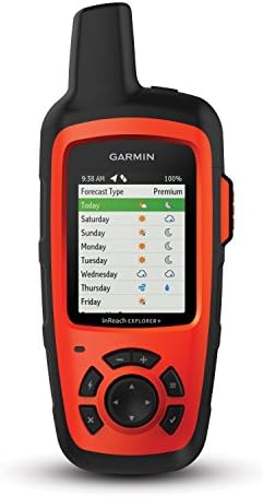 Garmin inReach Explorer+, Handheld Satellite Communicator with Topo Maps and GPS Navigation