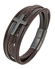 Black Clasp & Brown Leather