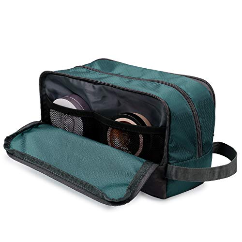 Image of WANDF Travel Toiletry Bag for Men, Small Dopp Kit for Toiletries