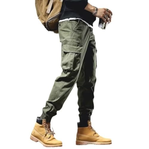 Rivccku Men's Tactical Cargo Pants Hiking Pants Outdoor Ranger Work Lightweight with Multi Pockets4