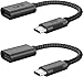 Price comparison product image USB C to USB Adapter[2 pack], uni USB-C to USB A (Female) Adapter OTG Cable, Converting Thunderbolt 3 to USB 3.1/3.0 Adapter Compatible with MacBook Pro 2018/2017 and more