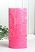 Produktbild Rustik-Stumpenkerze, 15 x 7 cm Ø, pink