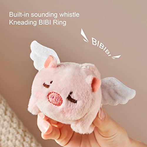 YOZUMD Pingente de pelúcia de porco para presente infantil, brinquedos de pelúcia porquinho voador d