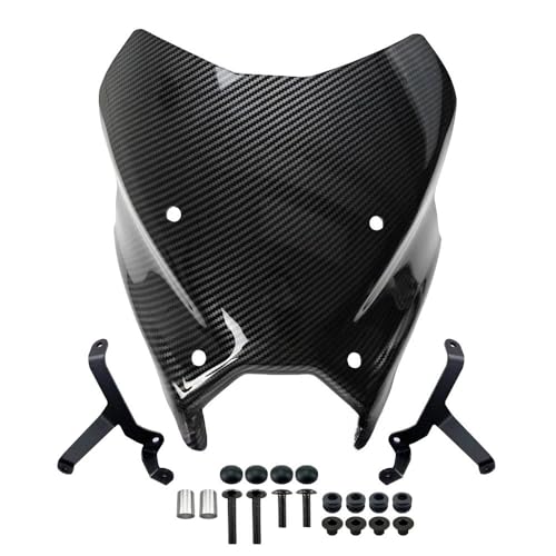 Pare-brise moto pour MT-09 SP 2024 2025 saute-vent réglable double bulle