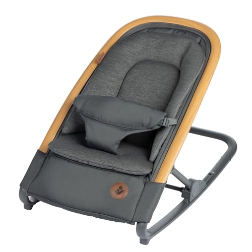 Maxi-Cosi 2-in-1 Kori Rocker, folds flat, travel, washable fabrics, Classic Graphite