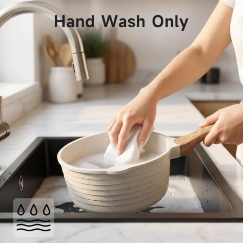 Image of JEETEE 23pcs Pots and Pans Set Non Stick, White Cookware Sets for Kitchen