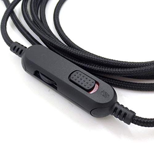 Cable de audio auxiliar desmontable 3.5mm con control volumen miniatura 2