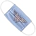 Popfunk Wonder Woman Kids Red, White & Blue 1-Ply Reusable Face Mask Covering