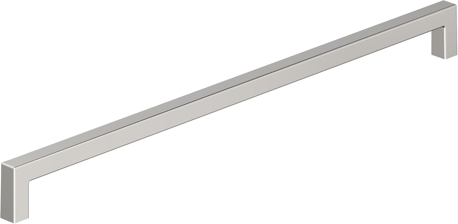 Amerock 12-5/8" Monument Polished Nickel Drawer Pull