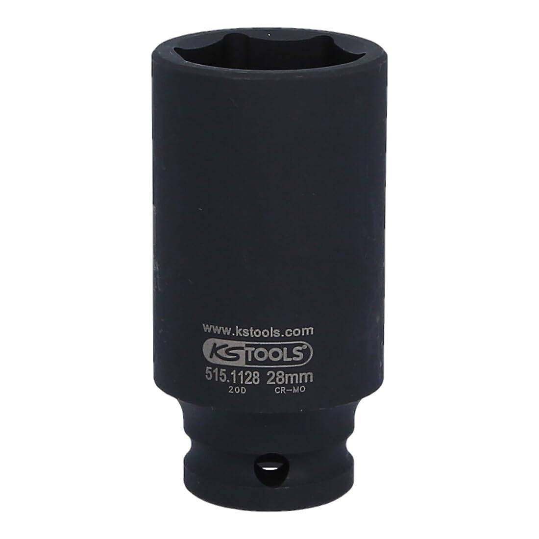Ks Tools Colour. 515.1128 Impact Socket Deep 1/2-Inch 28Mm
