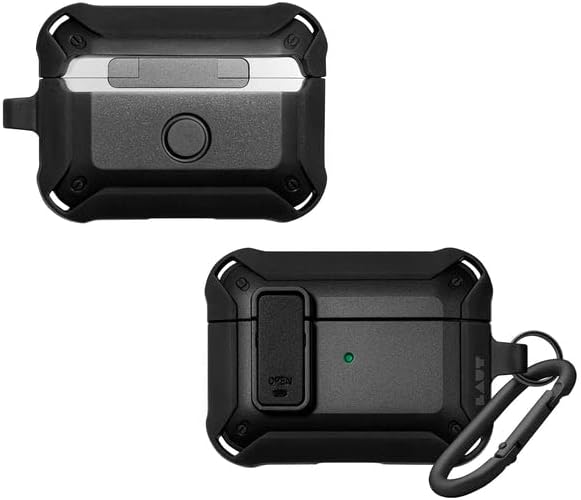 Miniatura 3 de LAUT - Funda ZENTRY para AirPods Pro (1 y 2 generación) - Negro