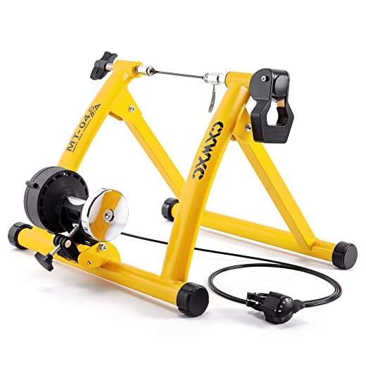 CXWXC Rodillo Bicicleta para Bicicleta de 26 a 29 Pulgadas Rodillo Bicicleta Carretera Plegable Rodillo Bicicleta Montaña 150 kg Cargables Rodillos para Bicicletas 6 Velocidades