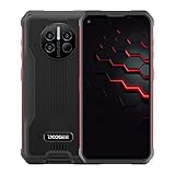 【5G Movil Resistente con Termómetro Infrarrojo】Los movil todoterreno DOOGEE V10 tienen un sensor de temperatura integrado en el módulo de la cámara trasera para medir la temperatura del agua y los alimentos, incluso su propia temperatura y temperatura ambiente. Una medición rápida, precisa (0,2 ℃) e inteligente podría brindar gran comodidad para su vida diaria.
