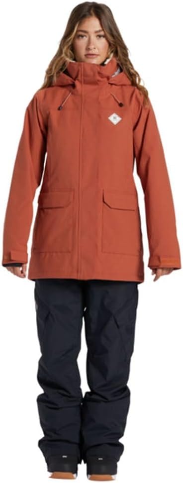 DC Shoes Women's Insulated Snowboard Jackets - Phoenix Parka | Auburn, X-Small