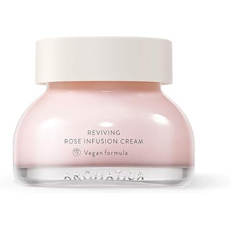 Amazon Aromatica クリーム50ml ローズ アンプルケアクリーム 弾力 キメ しっとり オーガニック Revivingj Rose Infusion Cream 韓国コスメ Aromatica 美容液 通販