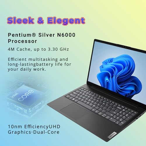 Image of Lenovo V15 Business Laptop Computer, 15.6 inch FHD Display, Intel Processor, 40GB RAM, 4TB SSD, Long Battery Life, Privacy Shutter, Dolby Audio, Quiet Keyboard, Windows 11 Pro