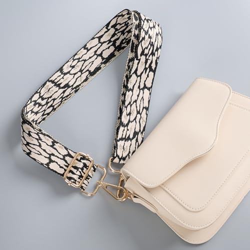 Image of chushui Leopard Print Purse Strap for Women,Adjustable Crossbody Bag Strap