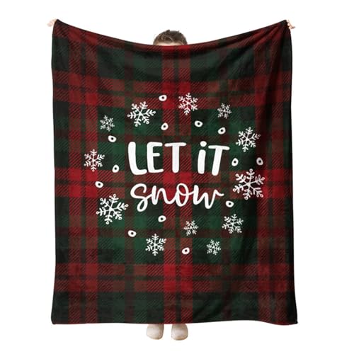 Highdi 3D Couverture de Flanelle Polaire Plaid, Jeté de Canapé Douillette Confortable Couverture de Lit 2 Personnes Couverture d'hiver Chaude et Douce (204 *...