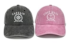 Captain First Mate (Washed Black & Washed Pink)