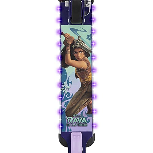Huffy Disney Raya And The Last Dragon Electro-Light Inline Scooter With Led Lights #TOP2