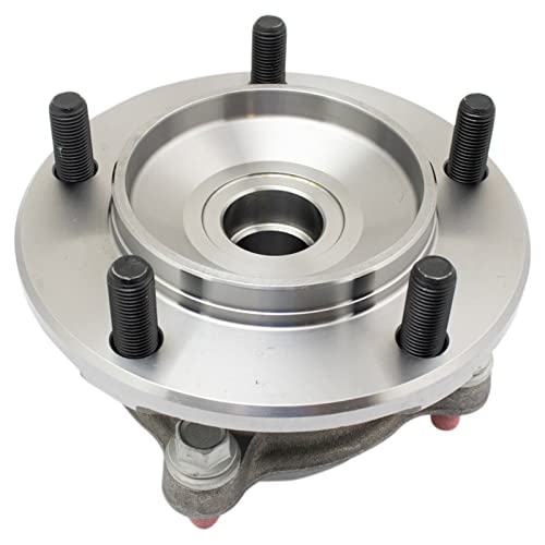 Image of TRQ Front Pair Wheel Bearing and Hub Set with ABS Sensor 2 Piece for Toyota | for 2008-2022 Toyota Sequoia 2007-2021 Toyota Tundra RWD