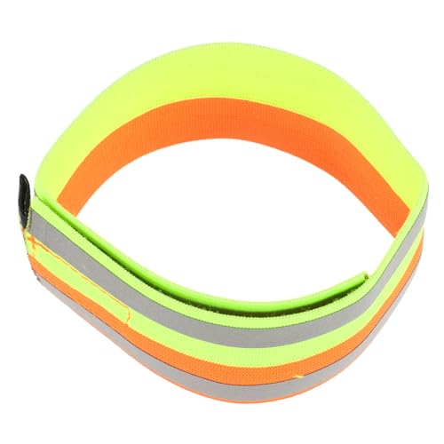 ifundom 2Pcs Reflective Arm Bands for Night Running Cycling High Visibility Elastic Straps for Enhanced Safety Adjustable Comfortable Fit for Jogging Biking and Outdoor Activities