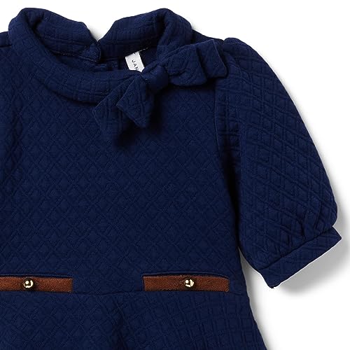 Janie and Jack Girl's Mattelasse Bow Dress (Toddler/Little Kids/Big Kids)3