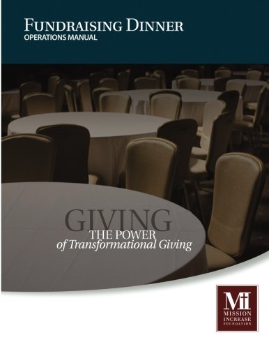 Fundraising Dinner: Operations Manual