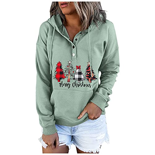Winter Clothes for Women,Plaid Jackets for Women Hoodies Sweatshirts Dressy Plus Size Flowy Vintage Stripes Boat Neck Tshirts Christmas Jackets for Women Fashion Mint Green
