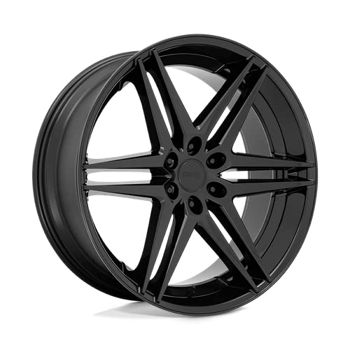 DUB 1PC S268 DIRTY DOG All Glossy Black - 26X10-6X135 Bolt Pattern, 30mm Offset