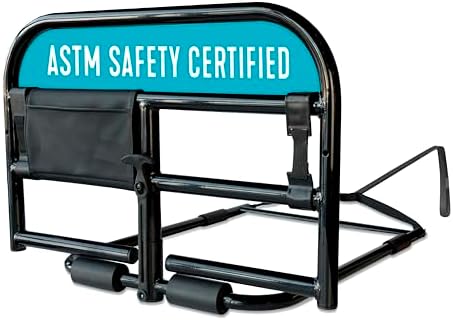 Stander Prime Safety Bed Rail, Bariatric Handle for Adults, Senio...