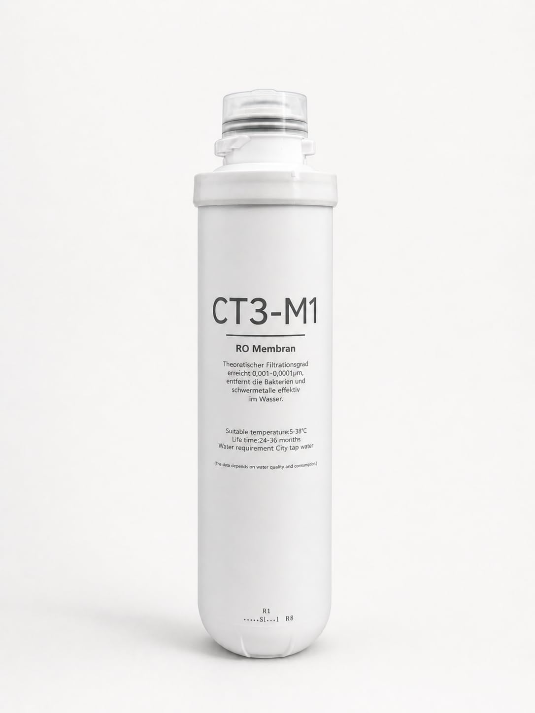 VIESTA® Membrana CT3-M1 RO para CT130 - Filtro de repuesto para sistema de ósmosis inversa de mesa