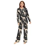 Fustylead Cartoon Giraffe Unisex Set