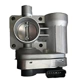 Generico Corpo farfallato elettronico Corpo Farfallato Elettrico per Fiat per Panda 169 per Punto 188 Van 1.2 99-12 Accelerazione Corpo 36SMF6 802001783002 556222 7519058 Acceleratore Corpo
