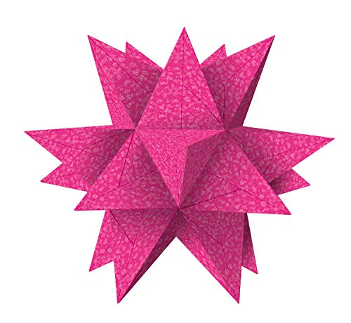 Ursus Aurelio Stern Pleasure 35635567 Folding Paper 33 Sheets of Creative Paper 15 x 15 cm 135 g/m² Printed on Both Sides Beautiful Paper Stars for The Christmas Season One Size - Image 3