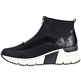 Rieker Damen N6532 Chelsea-Stiefel, schwarz, 41 EU