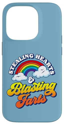 Stealing Hearts & Blast Farts �������냌�C���{�[�o�����^�C�� �X�}�z�P�[�X iPhone 14 Pro �p