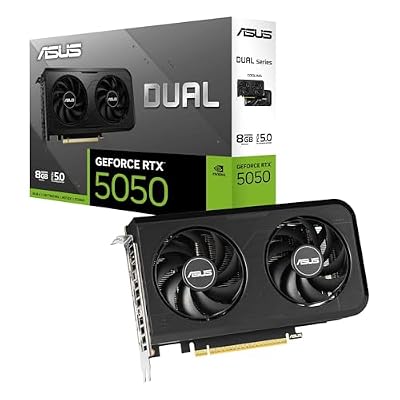 ASUS Dual GeForce RTX 5050 8GB GDDR6 Gaming Gaming Graphics Card