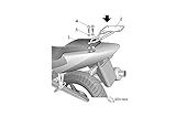Para Honda CBR 600 2001 SHAD H0CB61ST Soporte de Baúl para Honda CBR 600F, Negro