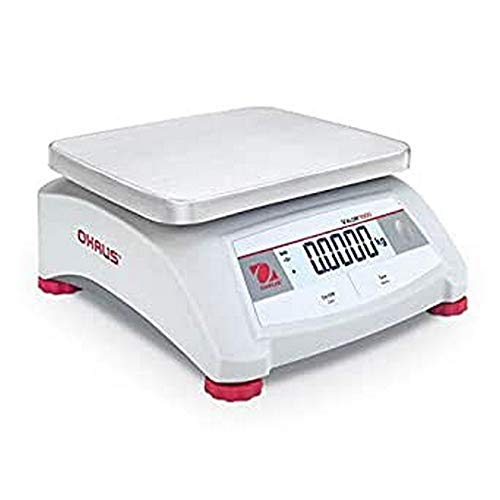 OHAUS V12P15-EU Valor 1000 – V12P Banc et balance compacte, capacité de 15 kg, lisibilité 2 g