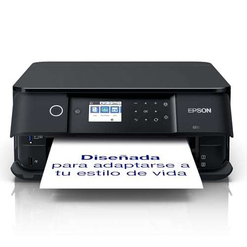 Epson Expression Premium XP-6100 - Impresora multifunción (Inyección de Tinta, 5760 x 1440 dpi, 100 Hojas, A4, Impresión Directa, Negro),...