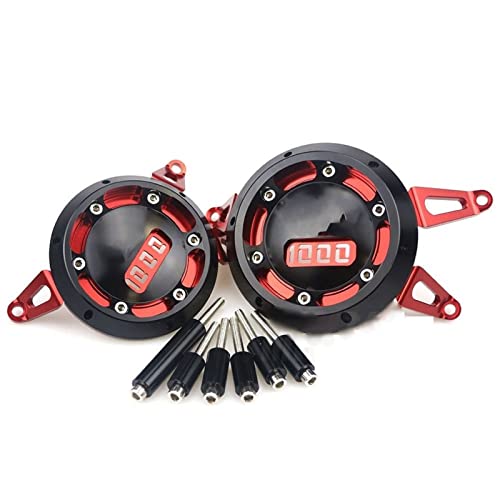 Protecteur stator Kawasaki Z1000SX en alliage durable avec finition rouge