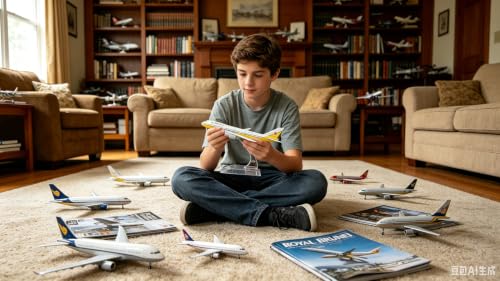 Modelos a Escala Aviones 1:400 el Regalo de Colección Perfecto B747 7
