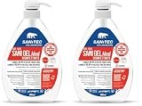 Sanitec, Sani Gel Med, Disinfettante Mani a Base di Alcol senza Risciacquo, Disinfettante Idroalcolico che Elimina il 99,9% dei Batteri, Ideale in Qualsiasi Ambito, Made in Italy, 600 ml