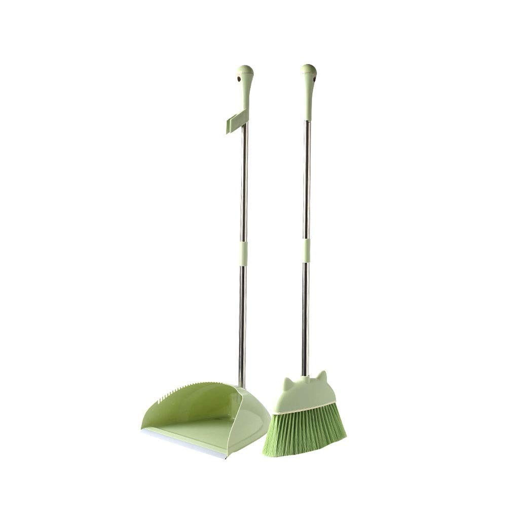 dustpan and brush, Dustpan and Broom - Suitable for Home Kitchen Office Lobby Floor Patio Sweeping, Indoor,Outdoor Spaces