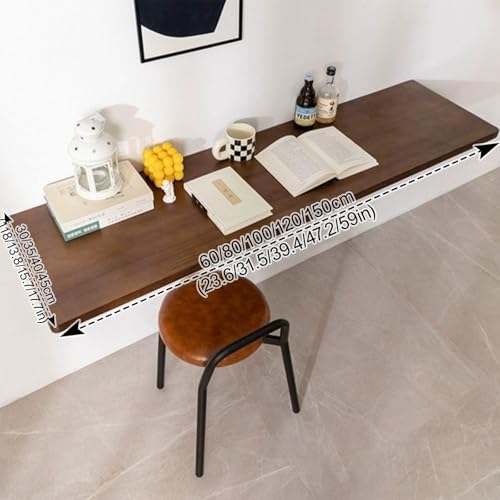 Table murale pliante pour optimiser un studio meuble gain de place bois et acier