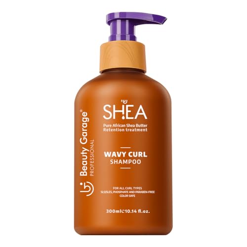 Image of Beauty Garage Shea Retention Wavy Curl Shampoo 300ml