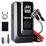 7-in-1 Jump Starter 4500A Car Jumper Starter Portable with 150PSI Tire Inflator, Battery Jumper Starter Portable Air Compressor, Flashlight, Power Bank