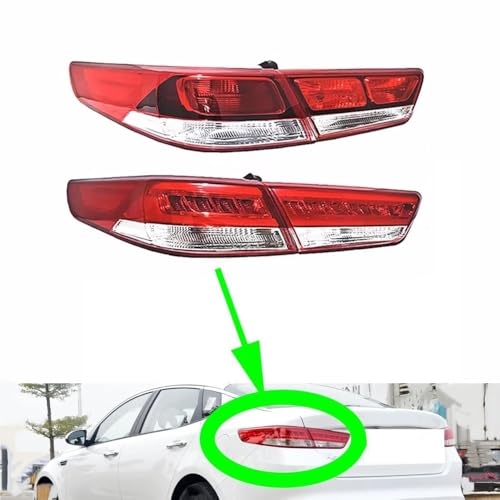 Feu arrière K5 Optima 2016-2018 coque anti-infiltration et buée - 2