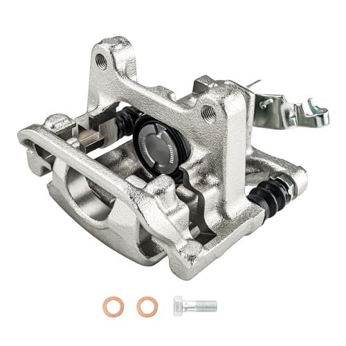 Image of PHILTOP Rear Right Brake Caliper 19-B7273 Compatible with 2015-2022 Volkswagen Passat, 2015-2021 Volkswagen Golf, 2015-2019 Volkswagen Golf SportWagen, 2017-2018 Volkswagen GTI